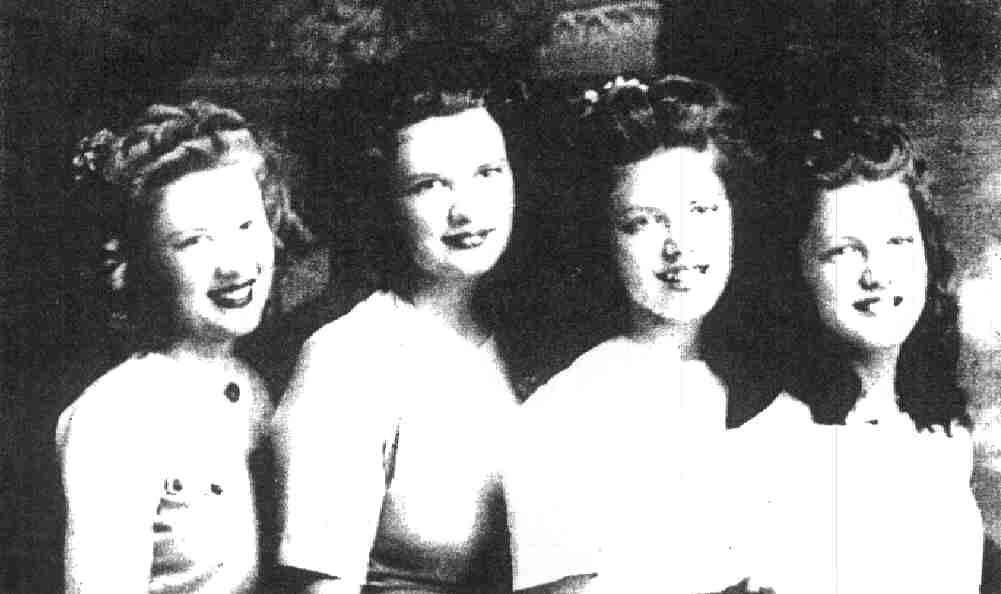 Eva Mae,Elaine,Ardythe,Marilyn